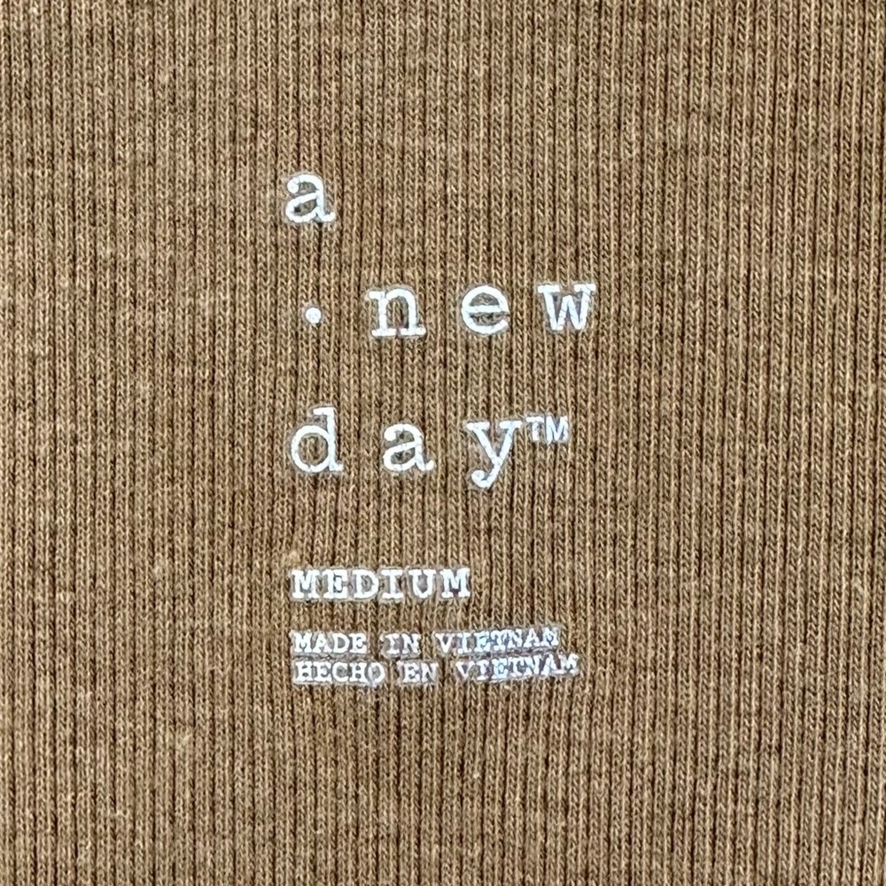 A New Day Brown Racerback Tank Top - Picture 7 of 8
